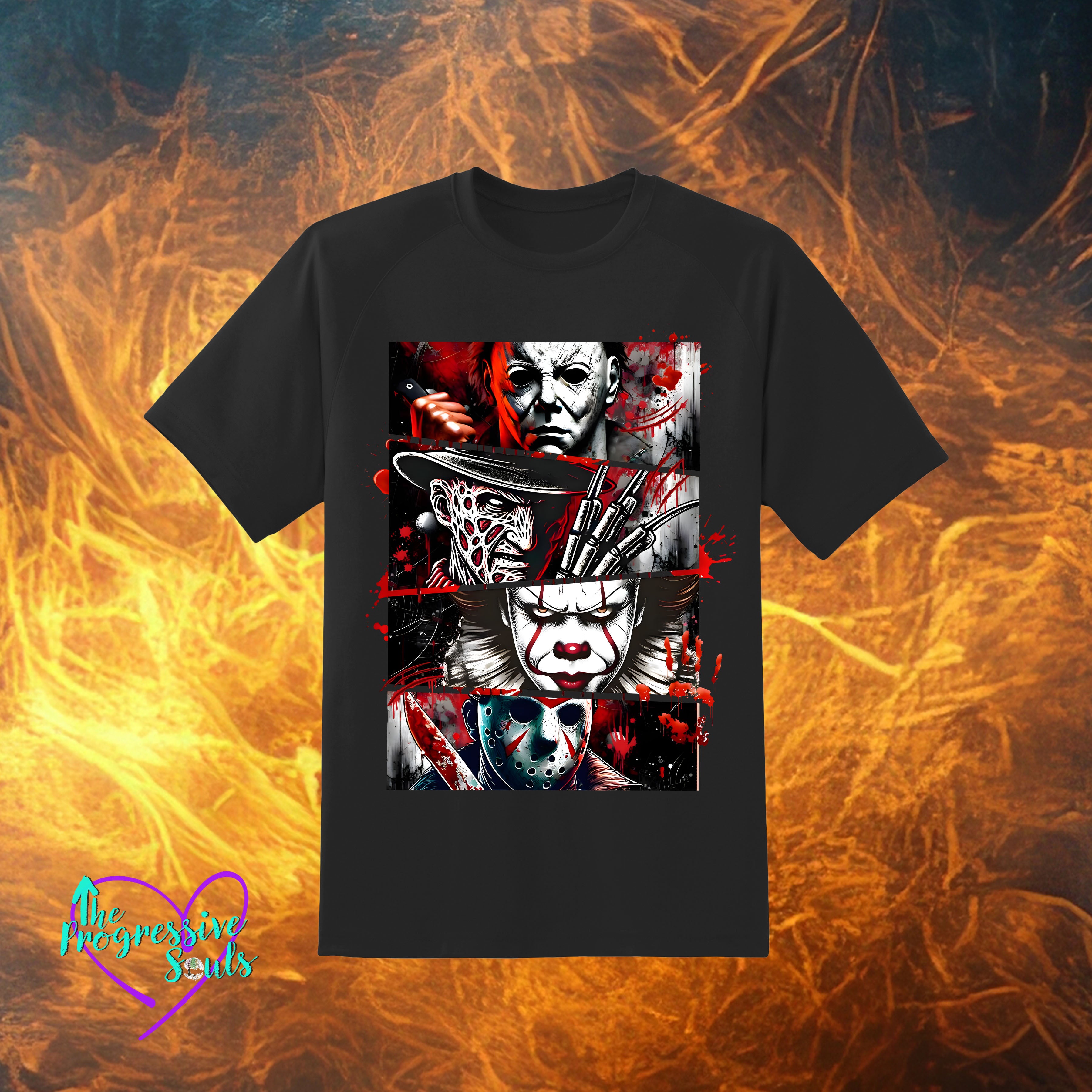 CLASSIC 4 OF HORROR TEE